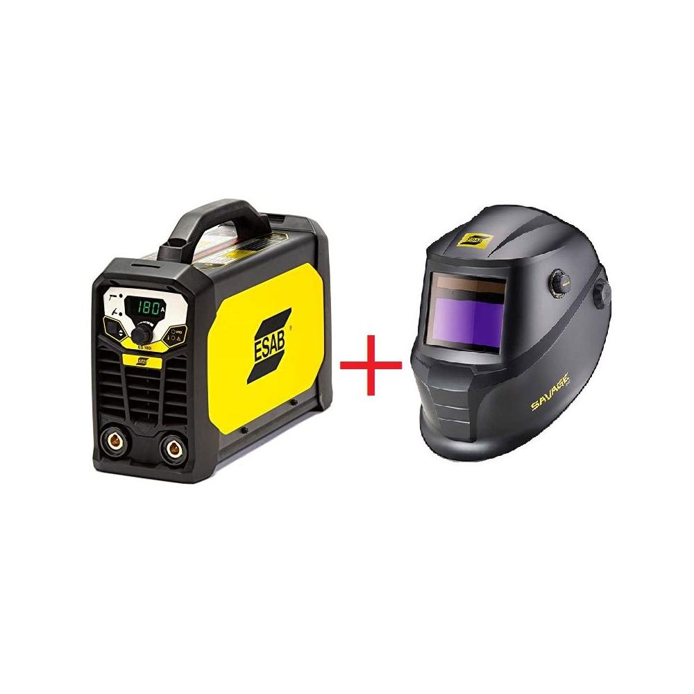 ESAB Rogue ES 180i inverteres hegesztőgép AKCIÓBAN Esab Savage A40 ...