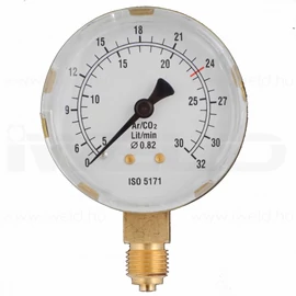 Manométer Ar/CO2 30 l/min 63mm