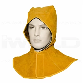 Hegesztő bőrkámzsa nyitott,"KEVLAR"