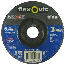 Speedo fémtisztító korong 125×6,4×22,2mm inox