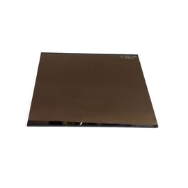 Hegesztő üveg aranygőzölt, tükrös 90×110mm DIN10