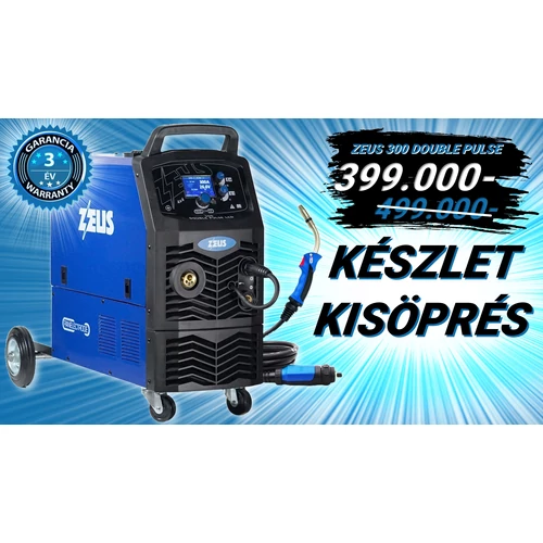 Panelectrode ZEUS 300 Double Pulse inverteres hegesztőgép