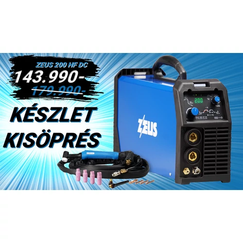 Panelectrode ZEUS 200 HF DC inverteres hegesztőgép