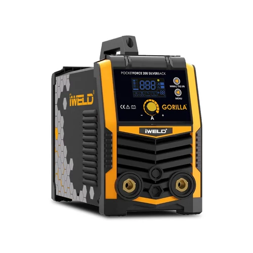 Iweld GORILLA POCKETFORCE 200 Silverback (200A) hegesztő inverter