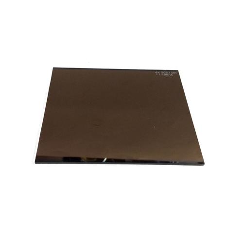 Hegesztő üveg aranygőzölt, tükrös 90×110mm DIN11