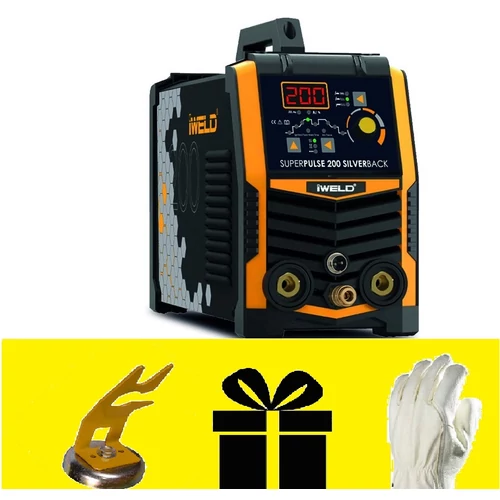 Iweld GORILLA SUPERPULSE 200 Silverback hegesztő inverter