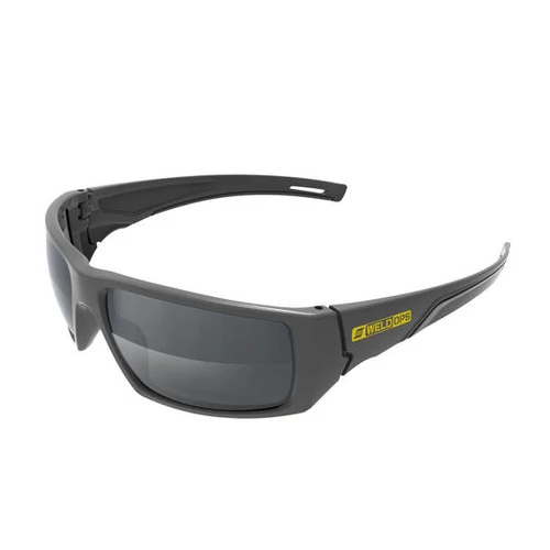 Esab munkavédelmi szemüveg WeldOps XF-300 sötét szürke keret, füst tükrös lencse